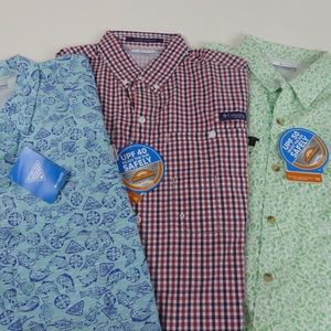 Columbia Super Slack Tide Super Tamiami & Trollers Best Omni Shade Bundle NWT
